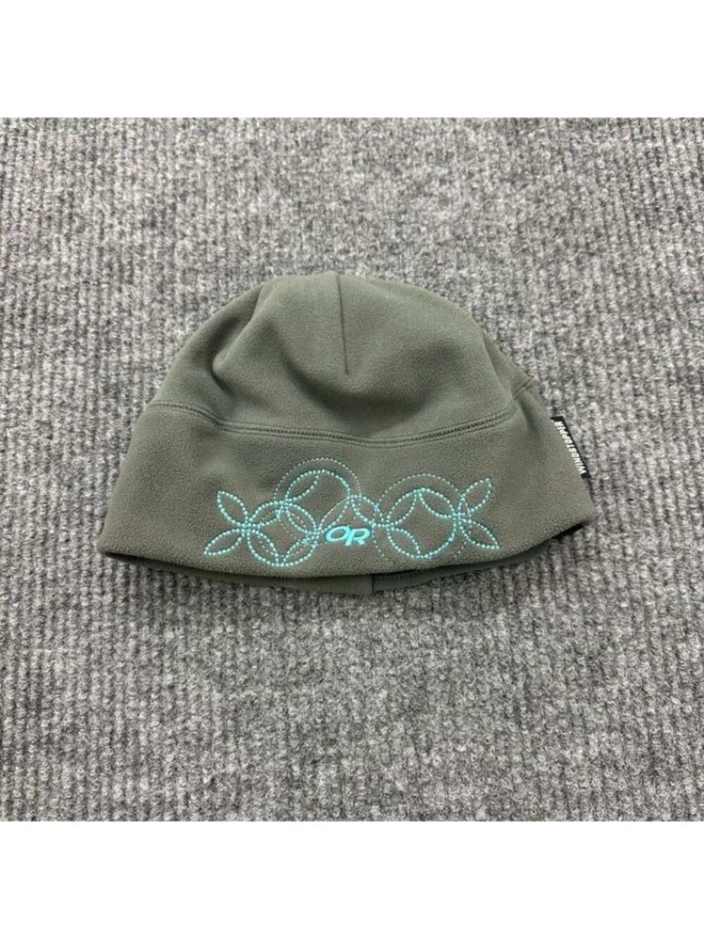 Outdoor Research Icecap Hat Embroidered Windstopper Technical Fleece Womens L/XL